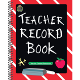 Chalkboard Teacher Record Book