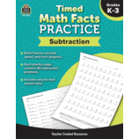Timed Math Facts Practice: Subtraction
