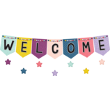 Oh Happy Day Pennants Welcome Bulletin Board