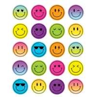 Brights 4Ever Smiley Faces Stickers