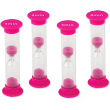 4 Minute Sand Timers-Small