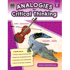 Analogies for Critical Thinking Grade 5 - TCR3168 | Teacher Created ...