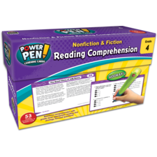 Power Pen Learning Cards: Reading Comprehension Grade 4