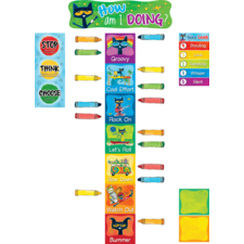 Pete the Cat How Am I Doing Mini Bulletin Board