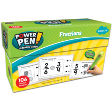 Power Pen Learning Cards: Fractions