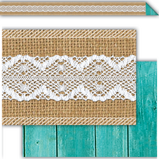 Shabby Chic Double-Sided Border
