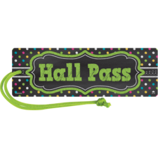 Chalkboard Brights Magnetic Hall Pass