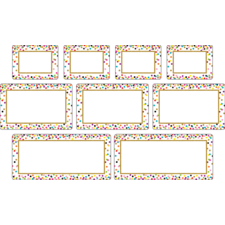 Clingy Thingies Confetti Labels