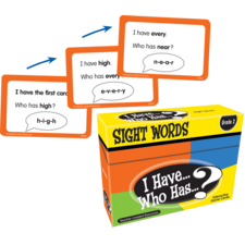 I Have, Who Has Sight Words Game Grade 2