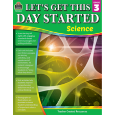 Let's Get This Day Started: Science Gr 3