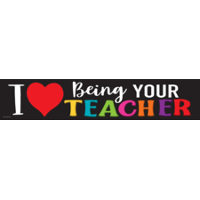 I Love Being Your Teacher Banner