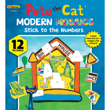 Pete the Cat Modern Mosaics Stick to the Numbers