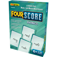 Four Score Card Game: Phonics