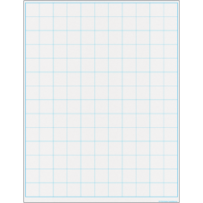 Graphing Grid 1½ Inch Squares Write-On/Wipe-Off Chart
