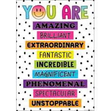 You Are Amazing Positive Poster