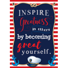 Inspire Greatness in Others by Becoming Great Yourself Positive Poster