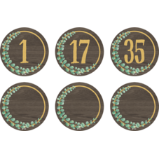 Eucalyptus Numbers Magnetic Accents
