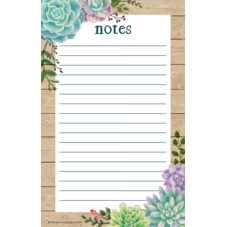 Rustic Bloom Notepad