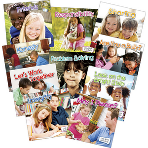 TCR102614 Little World Social Skills Set of 10 Books Image