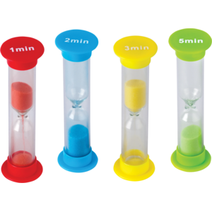 TCR20663 Small Sand Timers Combo 4-Pack Image