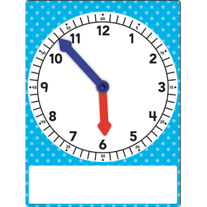 TCR20710 Magnetic Foam Geared Clock - Large Image