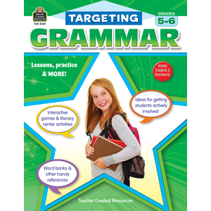 TCR2437 Targeting Grammar Grades 5-6 Image
