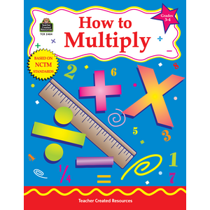 TCR2484 How to Multiply, Grades 3-4 Image