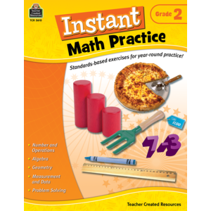TCR2610 Instant Math Practice Grade 2 Image