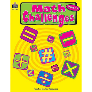 TCR2964 Math Challenges, Grades 4-6 Image