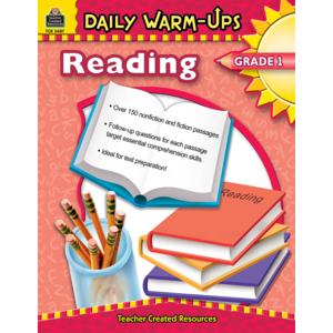 TCR3487 Daily Warm-Ups: Reading, Grade 1 Image