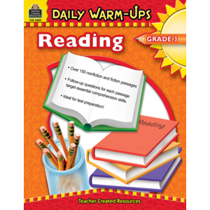 TCR3489 Daily Warm-Ups: Reading, Grade 3 Image