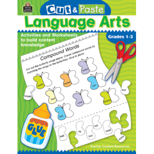 TCR3707 Cut and Paste: Language Arts Image