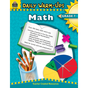 TCR3798 Daily Warm-Ups: Math Grade 7 Image