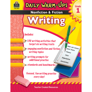 TCR3974 Daily Warm-Ups: Nonfiction & Fiction Writing Grade 1 Image