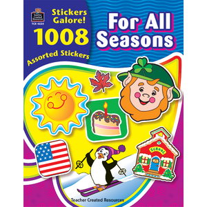 TCR4224 For All Seasons Sticker Book Image