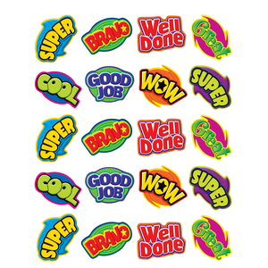 TCR5206 Positive Words Stickers Image
