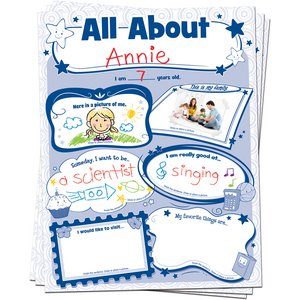TCR5222 All About Me Poster Pack Image