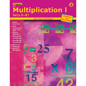 TCR60137 Best Value Drill Book Multiplication 1 Image