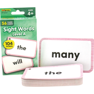 TCR62037 Sight Words Flash Cards - Level A Image