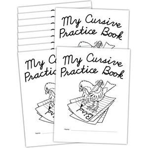 TCR62140 My Own Cursive Practice Book, 10-Pack Image