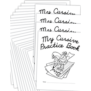 TCR62141 My Own Cursive Practice Book, 25-Pack Image