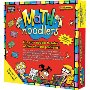 TCR62350 Math Noodlers Game Grades 2-3 Image