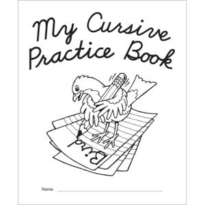 TCR63880 My Own Cursive Practice Book Image
