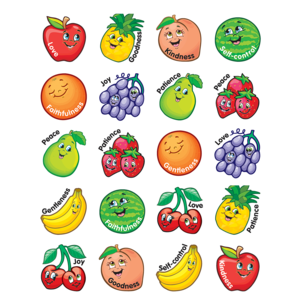 TCR7041 Fruit of the Spirit Stickers Image