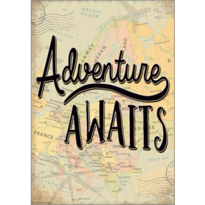 TCR7432 Adventure Awaits Positive Poster Image
