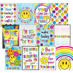 TCR7469 Brights 4Ever Positive Sayings Small Poster Pack Image