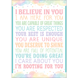 TCR7479 I Believe In You Positive Poster Image