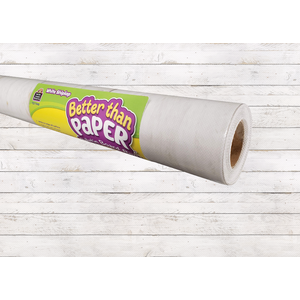 White Shiplap Better Than Paper Bulletin Board Roll - TCR77498 ...