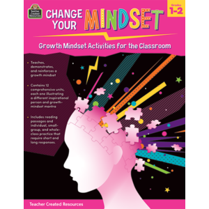 TCR8309 Change Your Mindset: Growth Mindset Activities for the Classroom (Gr. 1–2) Image