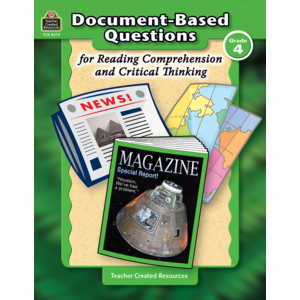 TCR8374 Document-Based Questions for Reading Comprehension and Critical Thinking Image